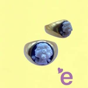 Anello con Profilo Donna